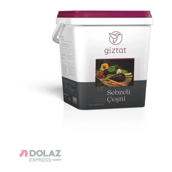 Giztat Sebzeli Çeşni 5 kg