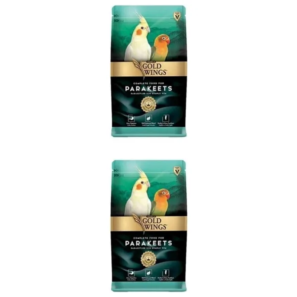 Gold Wings Premium 1 kg 2'li Paraket Yemi
