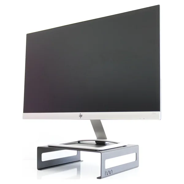 Hansdo - Monitör Standı - Laptop Standı - Monitör Yükseltici - Metal - Siyah - Sms2bl