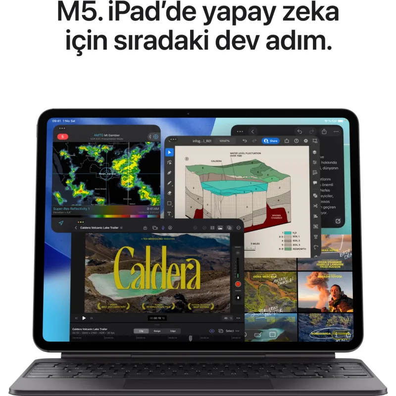 iPad Pro M5 Wi-Fi 256 GB 11" Tablet - Görsel 4