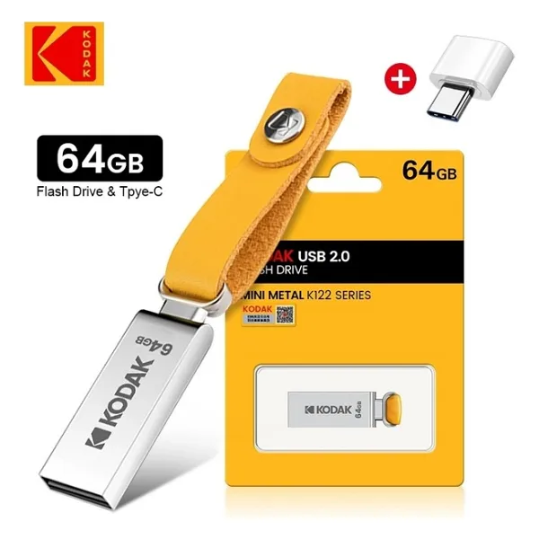 Kodak K122 64 GB USB 2.0 Flash Bellek