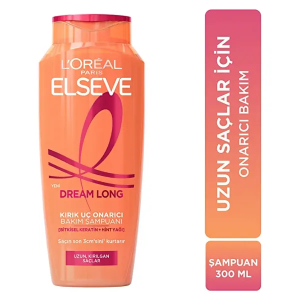 L'Oreal Paris Elseve Dream Long Kırık Uç Onarıcı 300 ml Şampuan