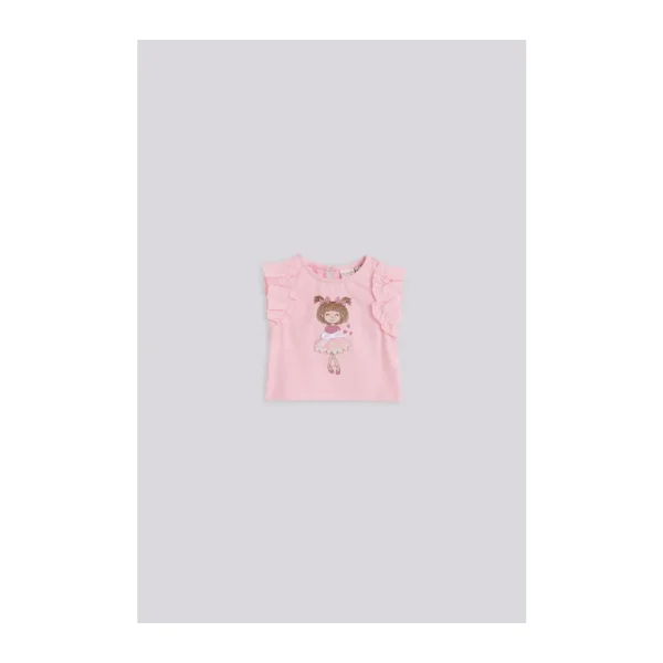 Layette Bg Store Kız Bebek Pembe Bluz - 6 Ay