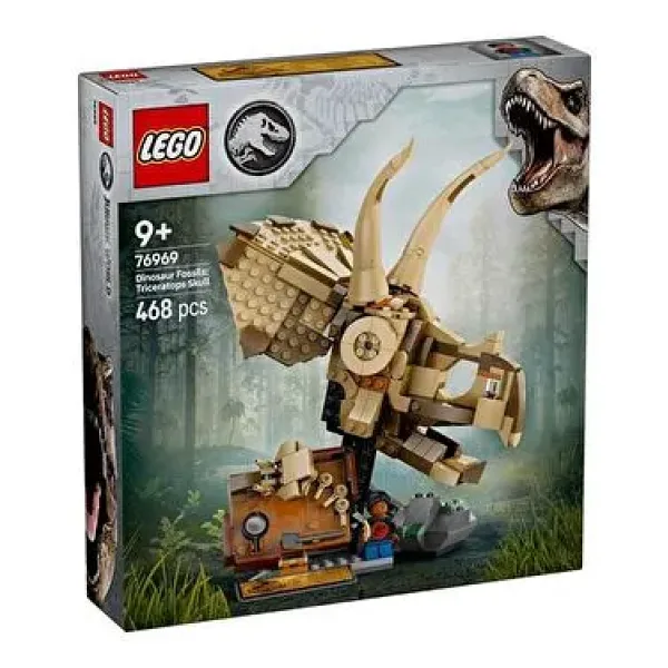 Lego 76969 Jurassic World Dinozor Fosilleri Triceratops Kafatası