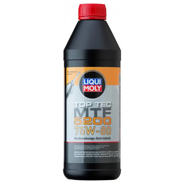 Liqui Moly 20845 Top Tec MTF 5200 75W-80 1 lt Şanzıman Yağı