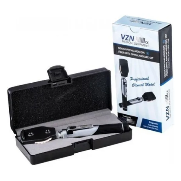 Medikalcim Vzn Fiber Optik Oftalmaskop Set