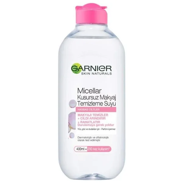 Micellar Makyaj Temizleme Suyu 400ML, 24 Saat Nemlendirme, Hassas Ciltler Için - Option-1