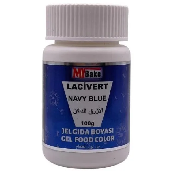 Mybake Lacivert Jel Gıda Boyası 100 gr