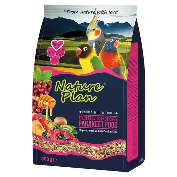 Nature Plan 800 gr 6'lı Papağan Yemi