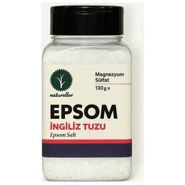Natureller İngiliz Tuzu ( Epsom Tuzu ) 130 Gr
