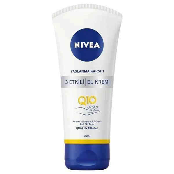 Nivea Q10 Yaşlanma Karşıtı 3 Etkili El Kremi 75 ml