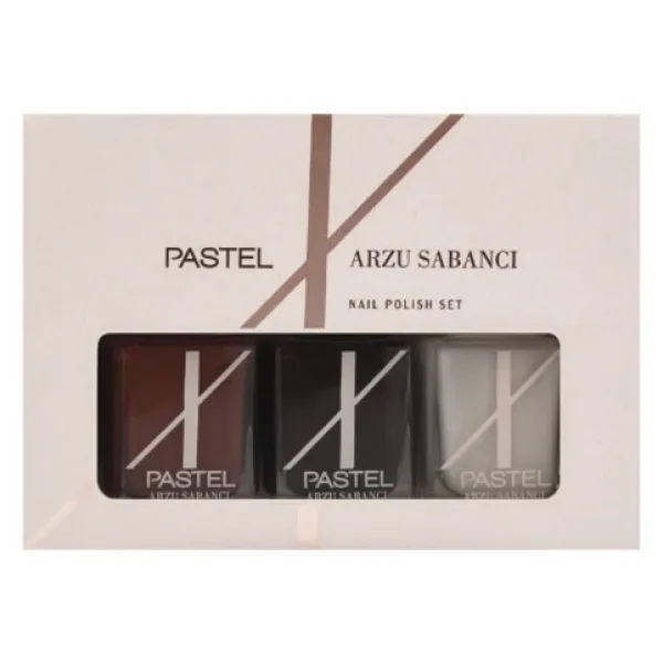 Pastel X Arzu Sabancı 3'lü Oje Seti