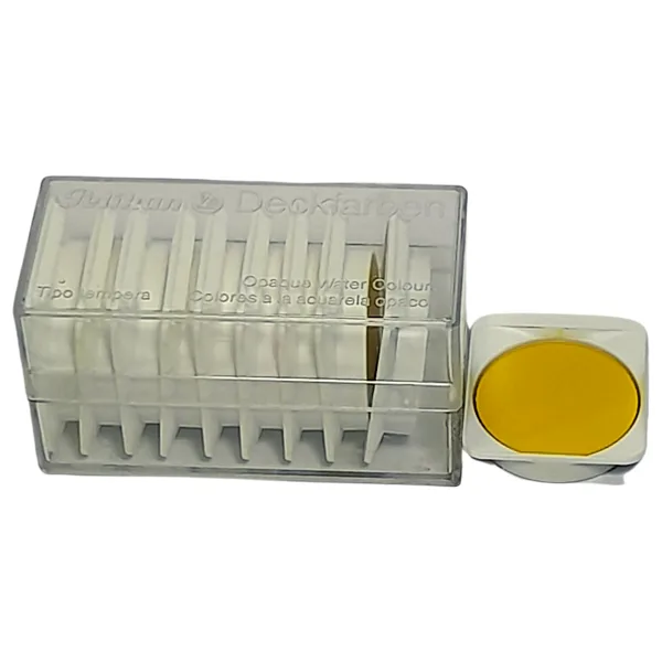 Pelikan Sulu Boya Tableti Renk Kodu: 59A Yellow Gelp - Hafif Koyu Sarı 10'lu