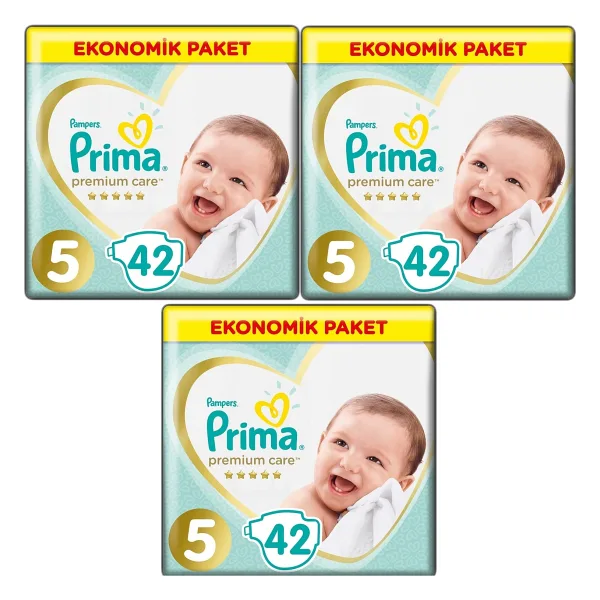 Prima Premium Care 5 Numara Junior 126'lı Bebek Bezi