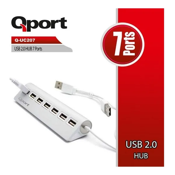 Qport Q-UC207 USB Çoğaltıcı