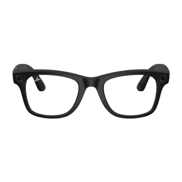 RAY-BAN META WAYFARER MAT SİYAH ŞEFFAF CLEAR CAM (2.NESİL) RW4012