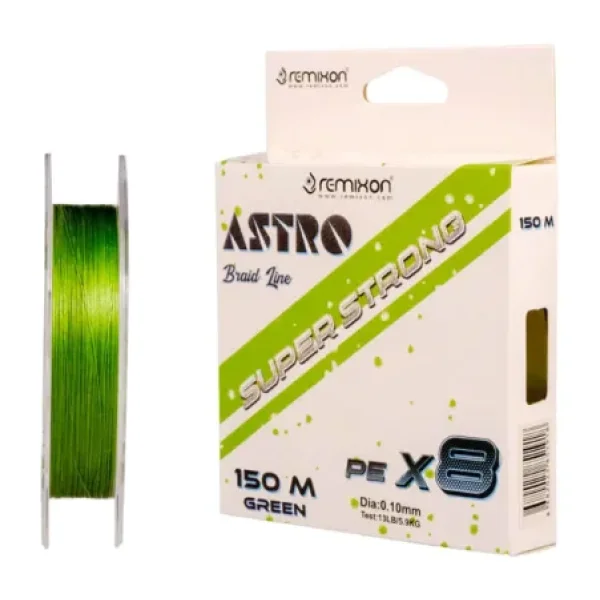 Remixon Astro 8X 150 m 0.18 mm 10.9 kg Green İp Misina