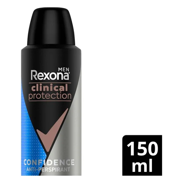Rexona Men Clinical Protection Spray Deodorant Confidence 150 ml