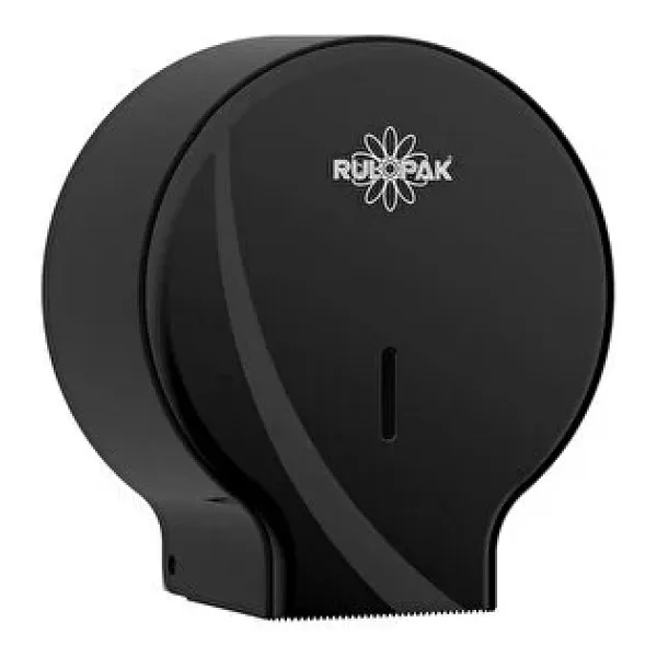 Rulopak Modern Mini Jumbo Siyah Tuvalet Kağıdı Dispenseri
