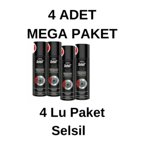Selsil Balata Spreyi 500 Ml 4 Lu Paket