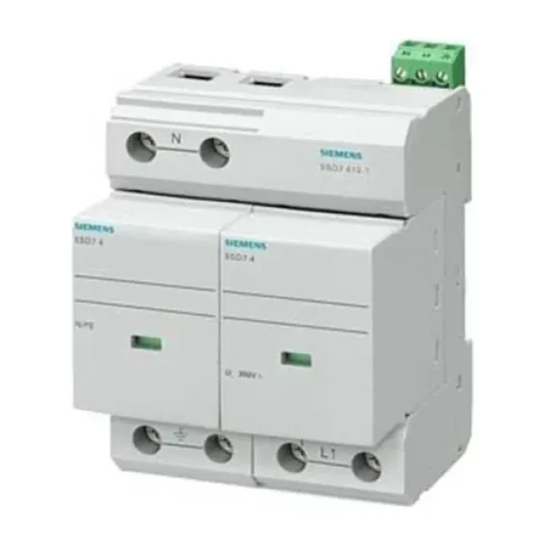 Siemens 5SD7412 1 B Sınıfı 2 Kutuplu Tt ve Tn S Sistemleri Için Yıldırıma Karşı Koruyucu Parafudr