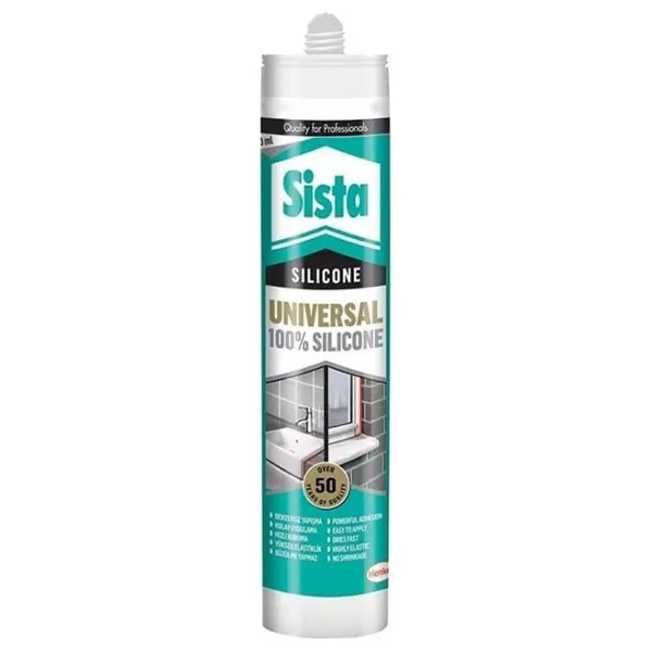 Sista Universal 280 ml Beyaz Silikon