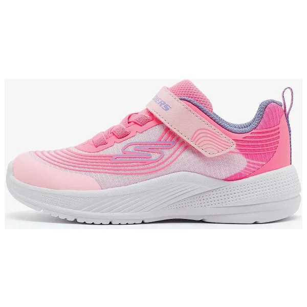 Skechers Microspec Advance 303575N LTPL Pembe Bebek Spor Ayakkabı