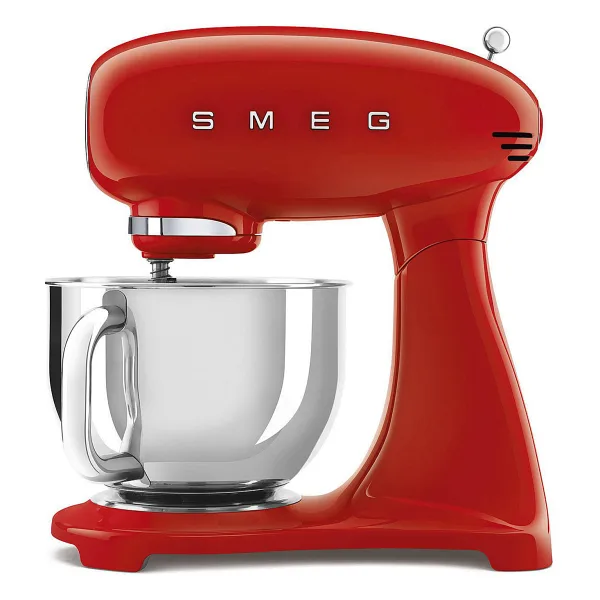 Smeg SMF03RDEU Retro Kırmızı 800 W 4.8 lt Hamur Yoğurma Makinesi