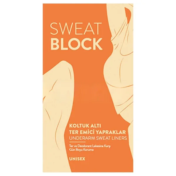 Sweat Block 10'lu Koltuk Altı Ter Emici Ped
