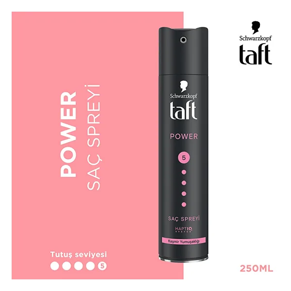 Taft Cashmere Power No:5 250 ml Saç Spreyi