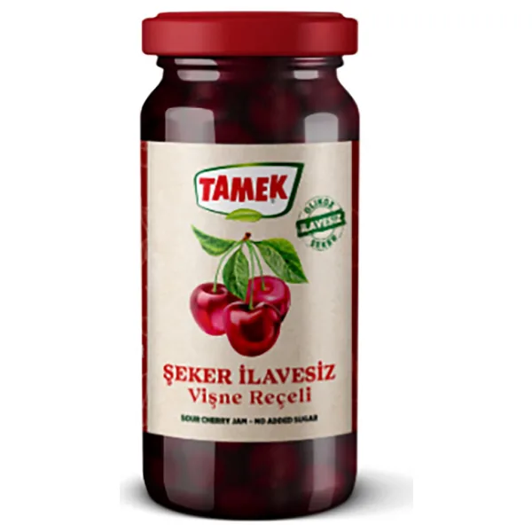 Tamek 290 gr Şeker İlavesiz Vişne Reçeli