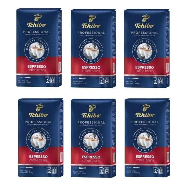 Tchibo Profesional Espresso Çekirdek Kahve 1 Kg x 6 Adet