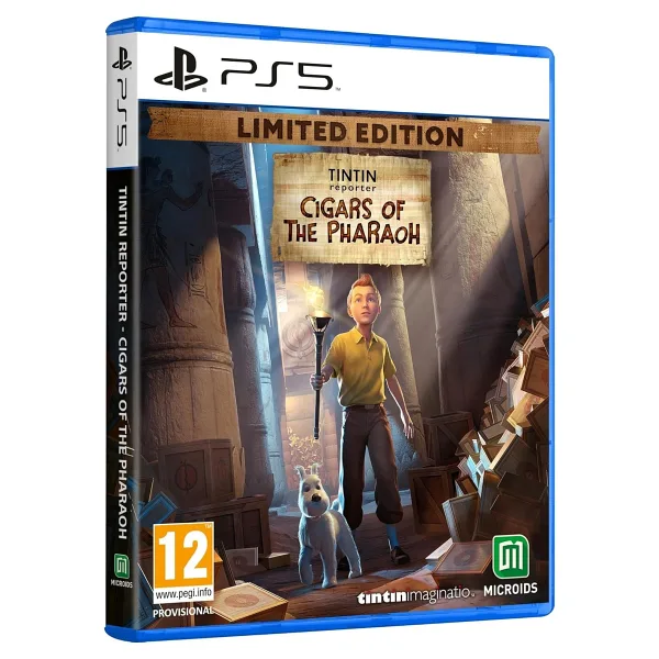 Tintin Reporter Cigars of the Pharaoh Limited Edition PS5 Oyunu
