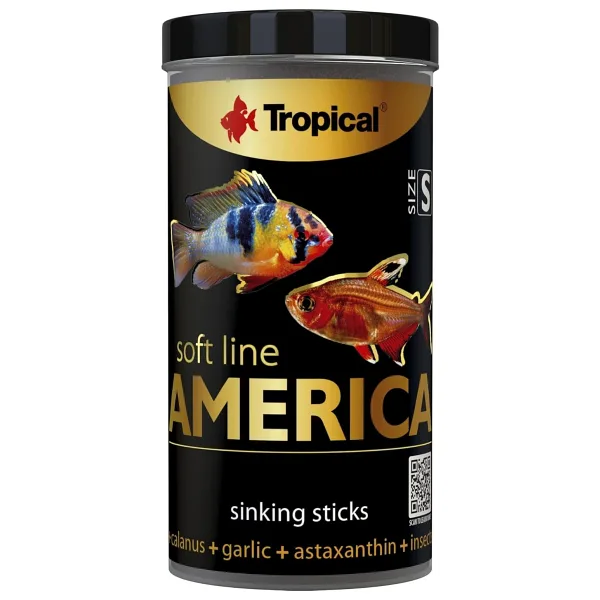 Tropical Soft Line America Size S 250 ml Balık Yemi