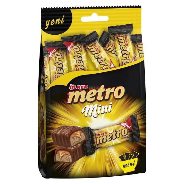 Ülker Metro 102 gr Mini Çoklu Paket Çikolata