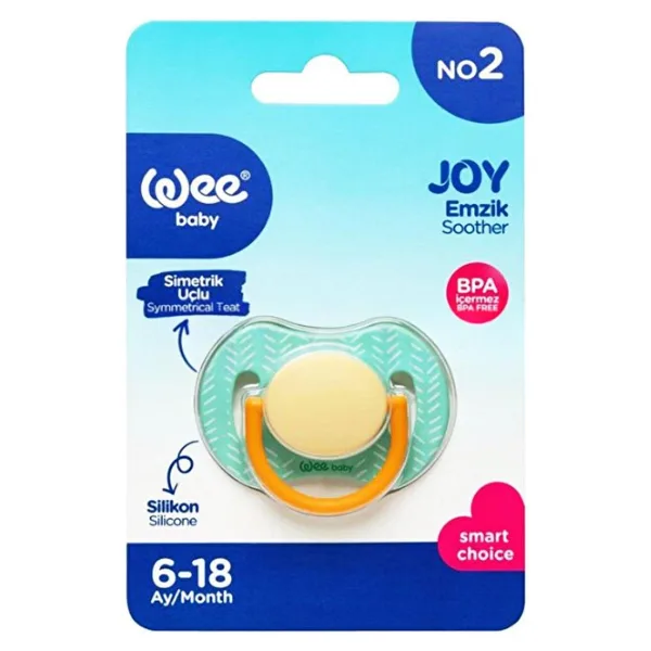 Wee Baby 786 Joy Simetrik Uçlu No:2 6-18 Ay Emzik