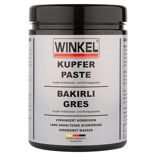 Winkel Anti Seize Bakır Gres Montaj Pastesi 1kg.