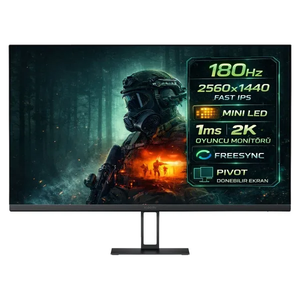 Xiaomi G27Qi P27QCA-RGGL 27" 1 ms 2K IPS 180 Hz Oyuncu Monitörü