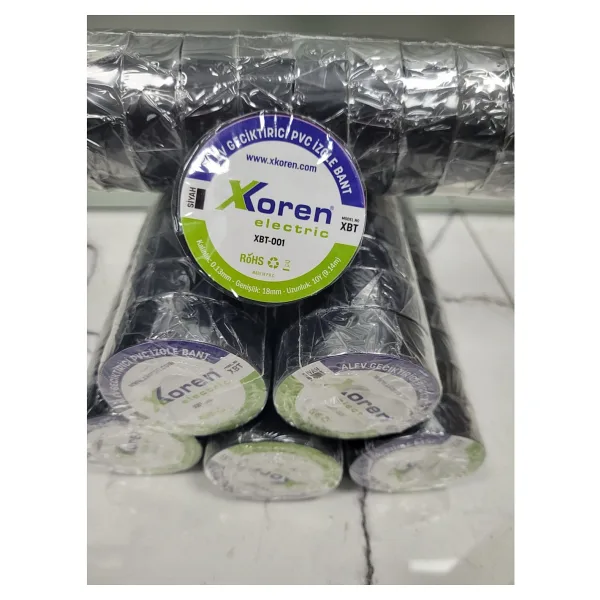 Xkoren Elektrik Bandı( Elektrik Bandı ) 10 Adet