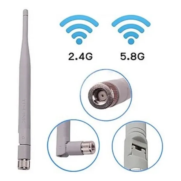 2.4 -5 Ghz Sokulebilir Modem Anteni