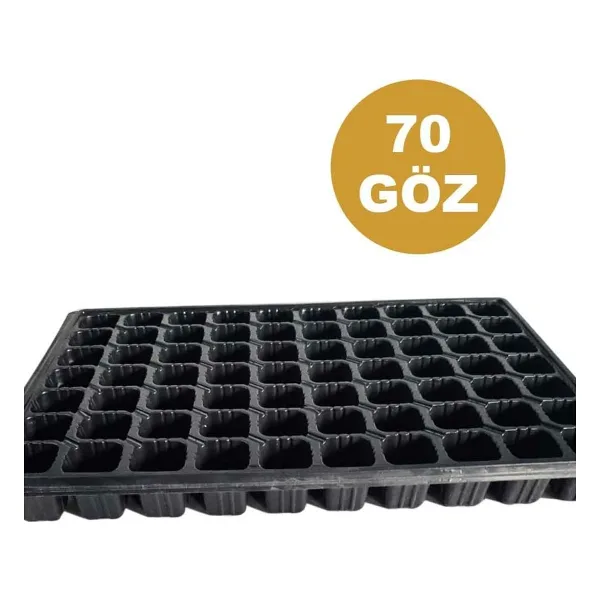 70 GÖZ (100 adet) Viyol FİDE YETİŞTİRME VİYOLÜ FİDAN YETİŞTİRME KABI ÇİLEK SEBZE MEYVE SÜS BİTKİSİ SKULENT FİDELİK