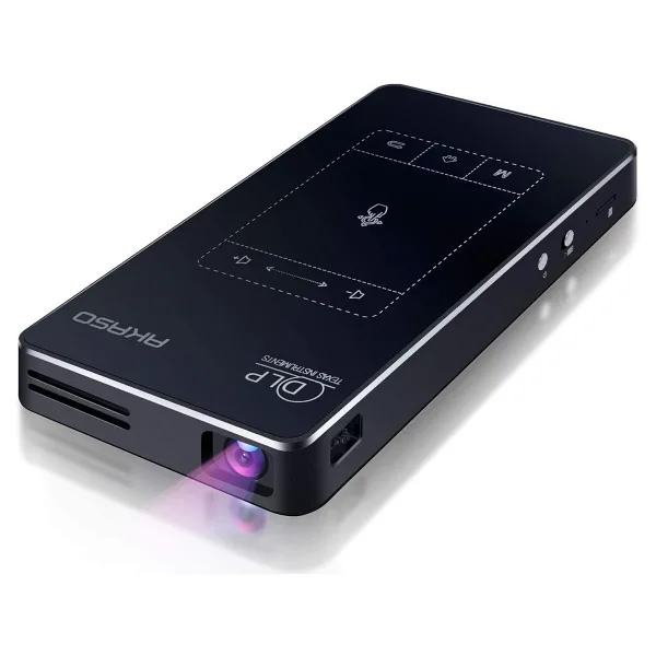 Akaso WT50 50 Lümen Wi-Fi Android Taşınabilir Mini Projeksiyon Cihazı