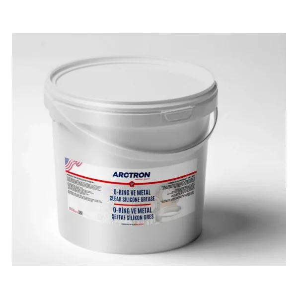 Arctron Silikon Gres Şeffaf O-Ring Plastik-Metal Yağlama 14 Kg