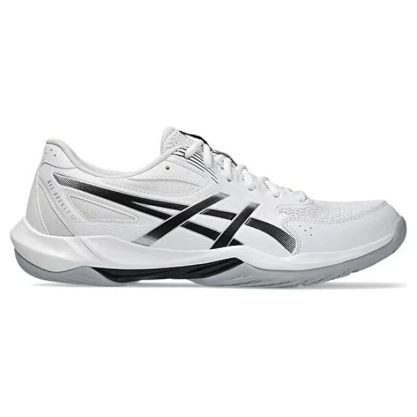 Asics Gel-Rocket 12 1071A116-101 Beyaz-Siyah Erkek Voleybol Ayakkabısı