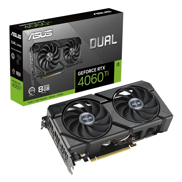 Asus RTX 4060 TI Dual Evo DUAL-RTX4060TI-8G-EVO 128 Bit GDDR6 8 GB Ekran Kartı