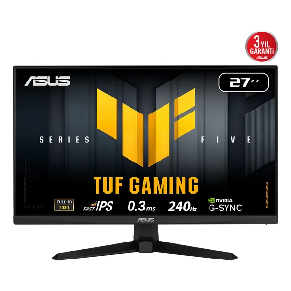 ASUS TUF GAMING VG279QM5A 27'' 0.3MS 240HZ 1920x1080 2xHDMI/DP VESA MM FULL HD LED MONITOR