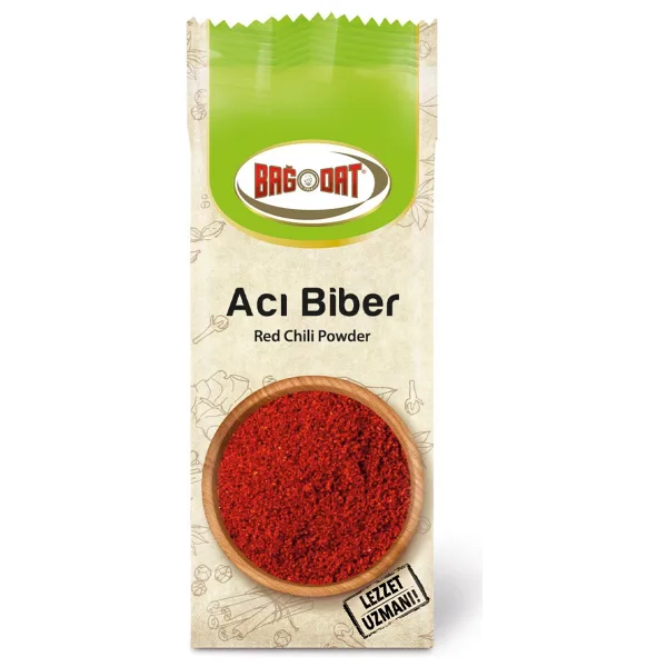 Bağdat Baharat 75 gr Kırmızı Acı Toz Biber