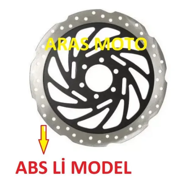 Bajaj Pulsar Ns 200 - Rs 200 Ön Fren Disk 2017-2022 Abs Li Model Euro 4 _Supermoto