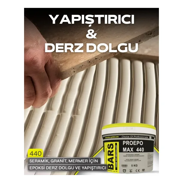 Bars Epoksi Esaslı Seramik Yapıştırıcı&derz Dolgu 5 Kg.