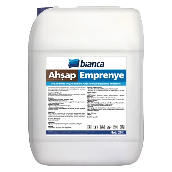 Bianca Ahşap Emprenye Şeffaf - 5 Lt